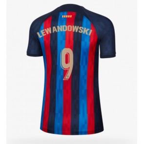 Barcelona Robert Lewandowski #9 kläder Kvinnor 2022-23 Hemmatröja Kortärmad